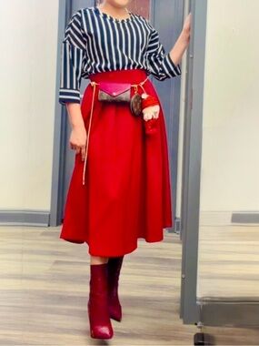 Banana Republic Black and White Striped Blouse